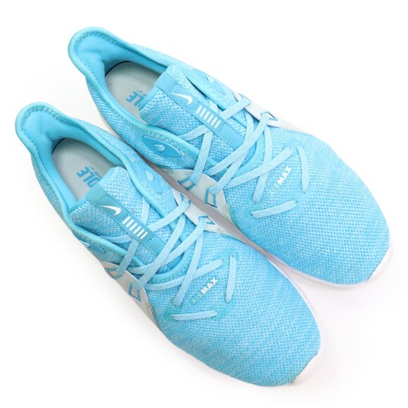 Nike Air Max Sequent 3 Women's Running Shoe Blue Fury Flyknit Athletic Sneaker - Picture 6 of 9